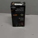 TitanFlex Heavy Duty Black Nitrile Gloves, Raised Diamond Texture, Latex Free, Powder Free Disposable Gloves (8Mil/6Mil) (XL (Pack of 100))