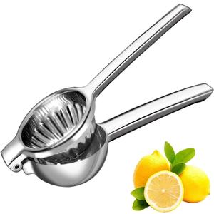 Lemon Squeezer Large Lemon Juicer Hand Citrus with Premium Quality Solid Metal Stainless Steel Lemon Squeezers Manual Citrus Press