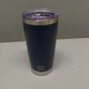 WETOWETO 20oz Tumbler, Stainless Steel Vacuum Insulated Coffee Travel Mug, Double Wall Powder Coated Insulated Coffee Mug Travel Mug with Lid Thermal Cup for Outdoor (Navy Blue, 1 Pack)