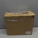 Inclined Desk File Organizer Metal Desk Magazine Folder Holder with 8-Section Vertical Compartments Rack File Organizer for Office, Home, School, Black