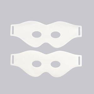 Sport Emblema Disposable Non-Woven Eye Mask Sleeves, 2 Pcs – Soft Breathable Fabric Covers for Reusable Cooling Eye Mask, Designed for SportEmblema Hot Cold Therapy Masks