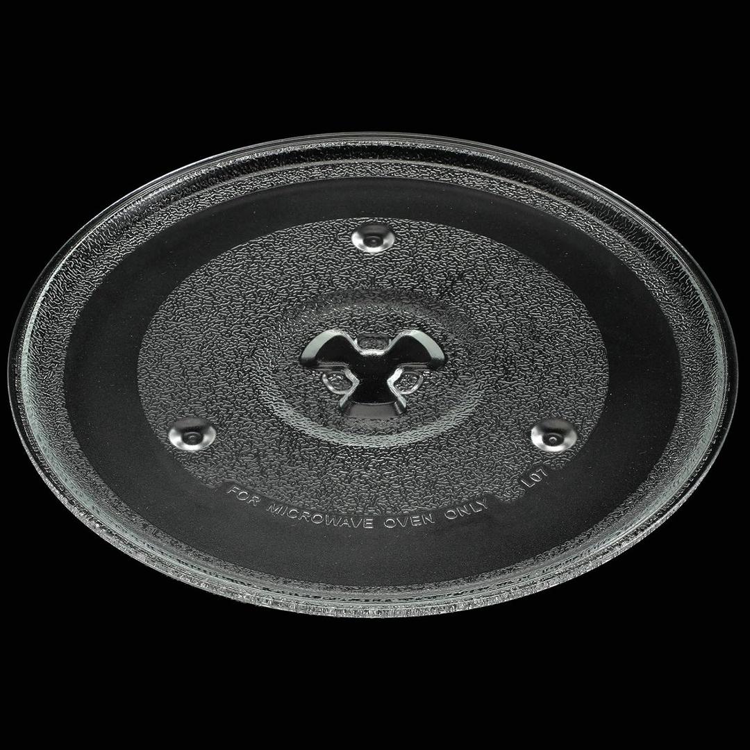 BlueNatHxRPR 10-1/2" (270mm) Microwave Turntable Plate Microwave Cooking Tray Compatible for Hamilton Beach 252100500497 HB-P90D23 HB-P90D23A HBP90D23 Emerson P23 Magic Chef MCM990ST
