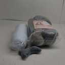 Extra Large Dog Bed, Orthopedic XL Dog Bed with Cooling Gel Memory Foam, Waterproof Pet Bed with Removable Washable Cover, 42" Pet Sofa Couch Dutch Velvet with Bone Toy, Dark Gray