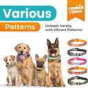 Soft Neoprene Padded Dog Collar and Leash Set for Large Dogs | Comfortable, Adjustable, Quick-Release, Durable, Breathable, Easy Clean, Cute, Fancy| Donut | Pink