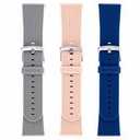 WITHit Fitbit Versa 3/Sense Silicone Bands - Assorted, 3 pk