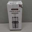 Secura Brands Coffee Grinder Electric Spice Herb Seeds Grinder with Two Glass Bowl, Dry and Wet Grinder