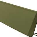 Favoyard Outdoor Bench Cushion 48 x 16 Inch Rainproof Patio Furniture Cushions 3-Year Color Fastness Garden Settee Porch Pads with Ties