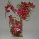 2 Pack Artificial Red Hydrangea Flower