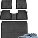 All Weather Floor Mats Cargo Liner for Ford Bronco Sport 2026 2025-2021,TPE Full Set Carpets Trunk Mat for Base Big Bend Badlands Accessories (ONLY for Sport),4pcs