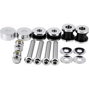 Motorcycle Sissy Bar Docking Hardware Kit for Harley Touring FLSTC FXSTSB FXSTS FXSTC FLSTF FXST FXSTB FLSTN 1984-2025