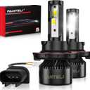 / Bulbs, 34000LM 800% Brighter, Backup Plug & Play 6500K Cool White, IP68 Waterproof Quick Install, Pack of 2, Interior Off Road Lights (H13/9008)