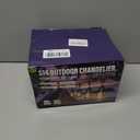 Outdoor Solar String Lights 52FT 16, Shatterproof & Waterproof LED Patio Lights with Remote, Dimmable & Timer Functions, 2700K Warm White Commercial Grade Decorative Hanging Lights