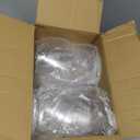 4 Piece Candy Jars with Lids, 90oz Plastic Candy Jars Bulk Acrylic Cookie Jars Airtight Buffet Containers, Wide Mouth Stury Candy Jar for Candy Buffet Office Desk Home Table