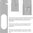 Portable AC Window Vent Kit with 5inch Hose 6pcs Window Seal Kit for Portable Air Conditioner, Adjustable Sliding Window Kit Plate for AC Unit AC Window Seal Suitable for 5/13 CM