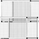 VEVOR Adjustable Window Screen, 15" H x 21" - 40" W, 2 Packs Expandable Windows Screens with Aluminum Frame and Durable Mesh, Horizontal or Convert to Vertical Adjustable Installation, for Home House