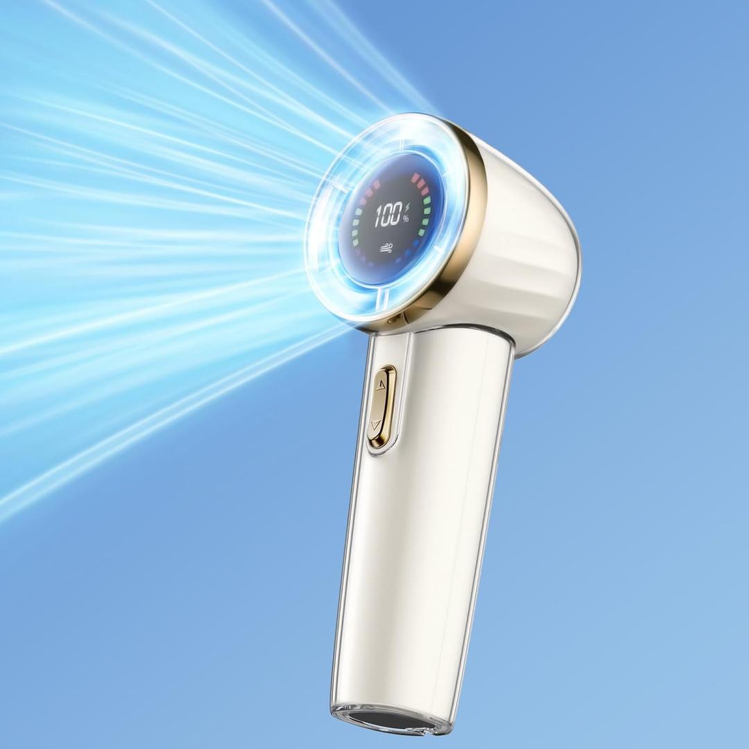 VEKK 2024 Handheld Upgrade Fan for Relieve Head Pressure, Nourishing Hair, Anti Frizz