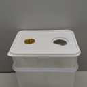 Domensi 2 Pack 2 Gallon Drink Dispenser for Fridge with Spigot Water Dispenser Leak Proof Lids Filter Screen Beverage Juice Container Sealed Plastic Lemonade Milk Cold Hot Drink Tea Jug for Party