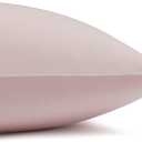 Amazon Basics Lightweight, Breathable, Wrinkle Resistant Microfiber 4-Piece Bed Sheet Set with 14-Inch Deep Pockets, Full, Blush Pink, Solid
