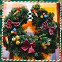 12 Pack Christmas Garland Hanger for Mantle Christmas Garland Hooks Wreath Ties Fireplace Stocking Holder Reusable Silicone Adhesive Straps for Fireplace Staircase Front Door (White)