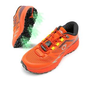 earthinglife grounding Trail Running Shoe for Men Connect to Earth for natual Healing, Waterproof Hiking Shoes Anti-Slip Rubber Outsole for Walking 7.5