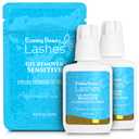 2 Pack Sensitive Lash Remover for Lash Extensions - Clear Eyelash Extension Remover Gel - Fast-Acting Lash Extension Remover, Efficient Lash Glue Remover 15 ml ea - Existing Beauty Lashes