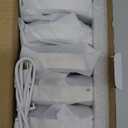 EZVALO 6-Pack Under Cabinet Lighting, Rechargeable Motion Sensor Puck Light with Remote, 3 Color Temps &12 RGB Colors, Magnetic Stick on Light, Dimmable Under Counter Light for Kitchen, Home Decor (White)