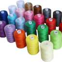 Sewing Thread Asortment, 1000Yard 24 PCS Polyester Thread for Sewing Machine/Hand Sewing, Sewing Thread Set, All Purpose Thread for Sewing Machine, SE005