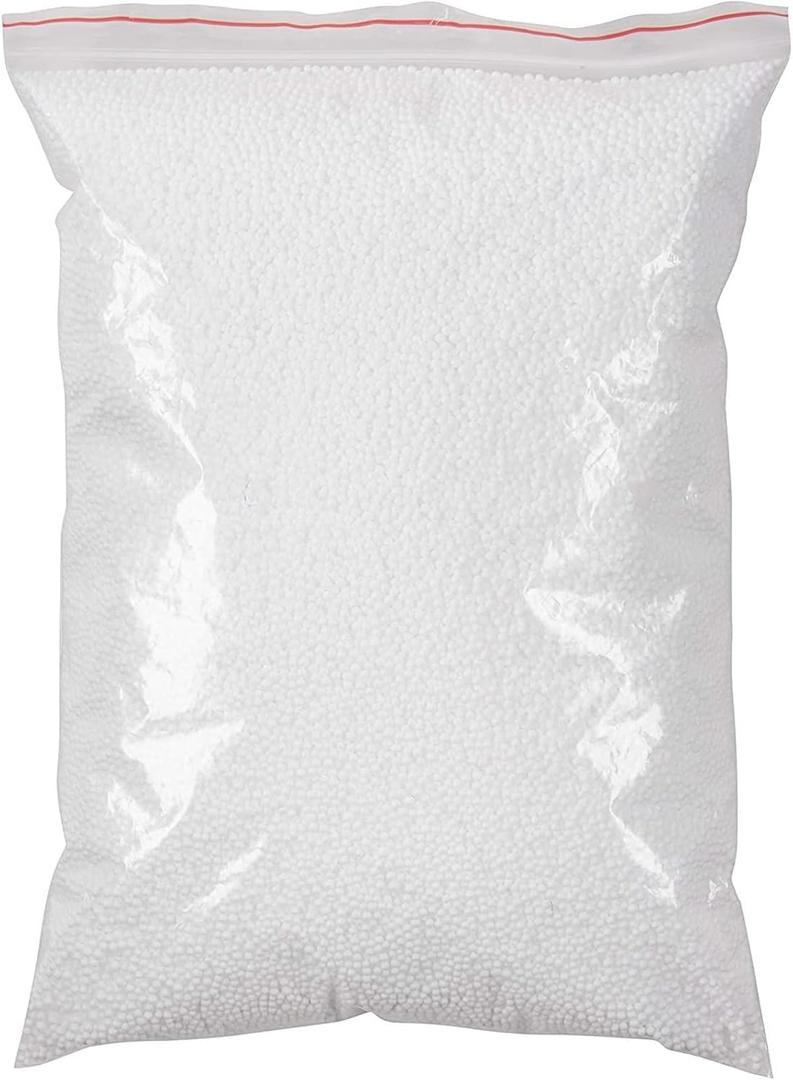 Juvale Foam Beads for Slime Slime Making Supplies & Polystyrene Foam Pellets - Bean Bag Refill Beads & Packing Balls for Party Decorations & DIY Craft Projects - 90,000 Count, 0.08-0.12 in, White