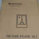 upsimples 18x24 Picture Frame, Display Pictures 16x20 with Mat or 18 x 24 Without, Wall Hanging Poster Frames, Black, 1 Pack
