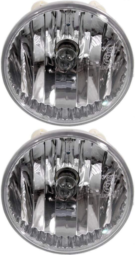 CarLights360: For Ford Escape Fog Light 2010 2011 2012 Driver and Passenger Side | Pair | w/Bulbs | DOT Certified FO2592231