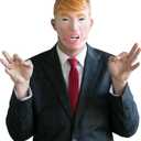 Donald Trump Mask - Mouth Moves When You Talk - Funny Mask