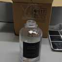 Coffee Syrup Dispenser for Coffee Bar, Set of 4 Non-Slip Glass Syrup Dispenser w. Labels and Silicone Sheath, 16.9 oz 500ml Syrup Pump Dispenser, Coffee Bar Accessories Simple Syrup Bottle w. Pump