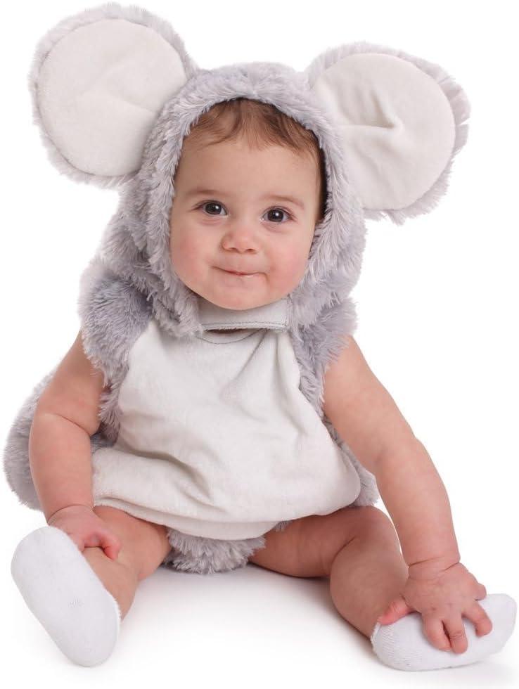 Dress Up America Baby Mouse Costume For Toddlers - Adorable Squeaky Mouse Outfit For Halloween And Year Round Dress-Up (12-24 mo)