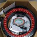 Addi Express King Size Knitting Machine, 46 Needle Round Loom with Row Counter and Hand Crank, Black, 17.7 Inch Flat Panel Width