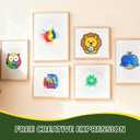 HAYXUN Easter Gifts for Kids Arts and Crafts for Kids  Easter Basket Stuffers for Children Painting Spinner Toys Kits, Paint Spin Art Machine Kit, Easter Gifts for Boy Girl Ages 6 7 8 9 10 11 12