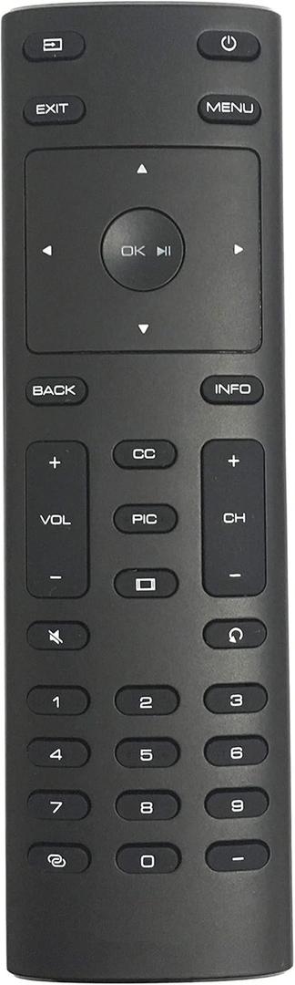 XRT135 Replacement Remote Control for Vizio Smart TV E43E2 E43-E2 E50E1 E50-E1 E50XE1 E50X-E1 E50E3 E50-E3 E55E1 E55-E1 E55E2 E55-E2 E60E3 E60-E3 E65E0 E65-E0 E65E1 E65-E1 E65E3 E65-E3 E70E3