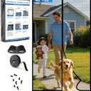 Magnetic Screen Door Upgraded PET Mesh Stronger Than Fiberglass and Polyester,Hands Free,Keeps Bugs Out,Pet & Kid FriendlySuitable for Home and Screen Size 40" X 82"