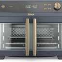 Ninja French Door Premier Air Fry Oven, 10-in-1, Cyberspace, FO101BL, 15.8"D x 16.53"W x 13.48"H