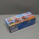 JOYIN 3 Pack Monster Truck Toy - Motion Activated Light Up Cars for Toddlers - Monster Glow Rover LED Wheels - Baby Boy Toys - Press and Go Dinosaur Trucks for Kids Valentines Day Boy Birthday Gifts