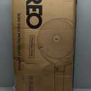Lasko 12 Utility Fan for Job Site or Home Use, 289 CFM, Pivoting High Velocity Blower Fans, 3 Speeds, 2 Accessory Outlets 120V, Black, U12104