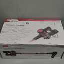 BSNAW Cordless Vacuum Cleaner for Home - Lightweight, Stick Vacuum Clean with Rechargeable Battery, Max 45Mins Runtime, 8 in 1 Handheld Vacuum for Hardfloor & Carpets Pet Hair, Red&Black