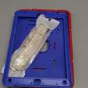 Grifobes for iPad 6th/5th Generation Cases 2018/2017, for Pad Air 2 Case 2014 9.7 inch, Heavy Duty Shockproof Rugged Protective i Pad 5 6 Gen 9.7" Case with Stand (Red+Blue)