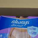 Always Discreet Adult Incontinence Underwear for Women and Postpartum Underwear, Large, Up to 100% Bladder Leak Protection, 76 Count (2 Packs of 38)