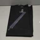 LazBlinds 100% Blackout Roller Shades, No Tools No Drill Cordless Blinds for Windows, Thermal Insulated UV Protection Privacy Window Shades for Bedroom (36''W x 72''H, Black)