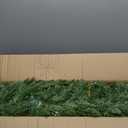 6FT Pre-lit Pencil Christmas Tree Spruce with Remote Control, 250 Warm White Multi-Color Lights, Artificial Hinged/Slim/Skinny/Feel Real/Realistic for Home, Holiday Decoration Dual Color LED 6 Feet (Green)