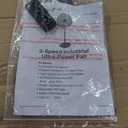 Comfort Zone Industrial Pedestal Fan, 30 inch, 3 Speed, High Velocity, Adjustable Height 56 to 76, Metal, Meets OSHA Standards, Airflow 36 ft/sec, Ideal for Garage, Workshop or Warehouse, CZHVP30