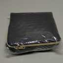 Geestock Weekender Bag with Shoe Compartment for Women, Expandable Overnight Duffle Bag, Carry On Personal Item Bag for Travel, Gym, Hospital, Included Storage Pouch & Adjustable Straps, Black