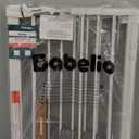 BABELIO Safety Gate Door Fits for Stairs, Narrow and Wide Doorways with Auto Close, Easy Install, No Drilling, Pressure Mounted for Baby, Child, Pets, Dog/Puppy, 26''-40'', White