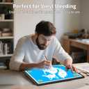Elice Magnetic A4 Light Board for Diamond Painting, Ultra-Thin Tracing LED Light Box with Side Buttons, Super Bright Diamond Art Light Pad, Light Table for Drawing, Sketching, Weeding Vinyl - Black