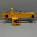 Hape Playscapes Crane Lift Playset| Construction Truck Vehicle Playset for Kids, L: 17.8, W: 16.5, H: 21.2 inch